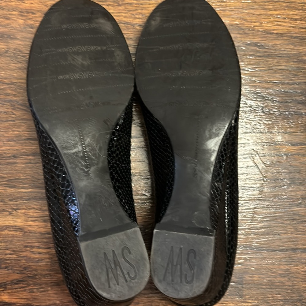 Stuart Weitzman Snakeskin Pattern Heels Size: 9.5n - image 4